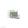 KAGER 32-0365 Heat Exchanger, interior heating